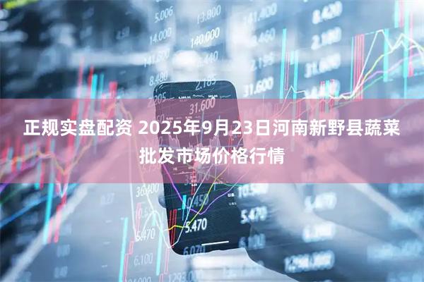 正规实盘配资 2025年9月23日河南新野县蔬菜批发市场价格行情